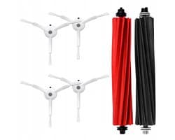 AreoSe - Borstelset voor RoboRock S8 S8 MAX S8 ULTRA białe - 5 stuks