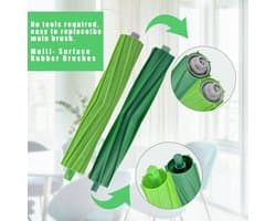 Geschikt voor Filters Geschikt voor de hoofd- en zijborstel van de stofzuiger Geschikt voor iRobot Roomba i3 i4 i6 i7 i8/Plus e5 e6 e7
