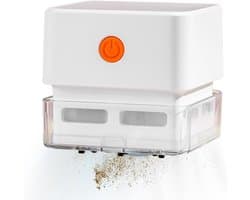 Bureau Stofzuiger - Mini Stofzuiger - Bureau Reinigen - Draadloos USB Opladen - 7.7 x 8.2 x 10.3 cm - Zwart