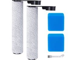 5 stuks accessoireset - inclusief 2 borstelrollen , 2 filters en 1 reinigingsborstel - Voor Eureka JONR ED12 stofzuiger - Voor Eureka NEW430 natte droogzuiger