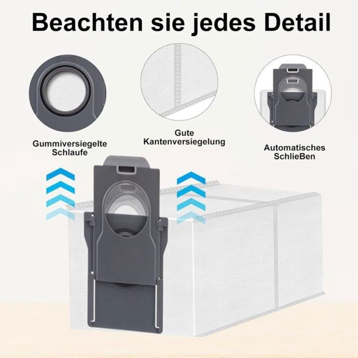12 stofzakken voor accessoires voor Dreame X30/X40/S30/S40/S50/X50 — afbeelding 1