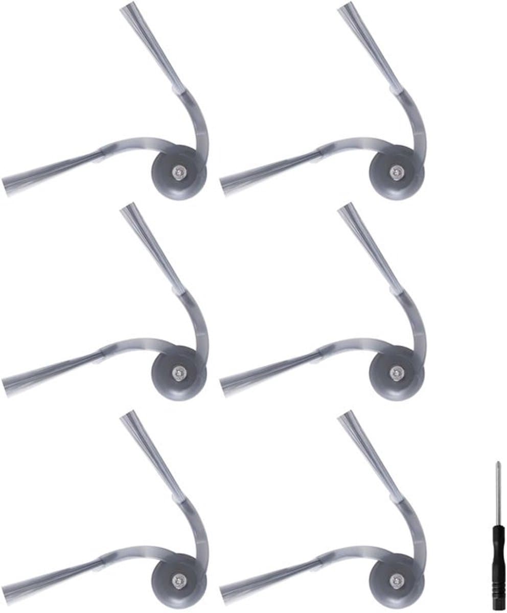 Dailygoods- Zijborstels - Compatibel met Roborock Q Revo Curv/Edge — afbeelding 1