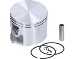 Zuiger Zuigerveer Set - Motor Onderdelen - Afkortzaag Reparatie - Duurzaam Aluminium - 50MM Diameter
