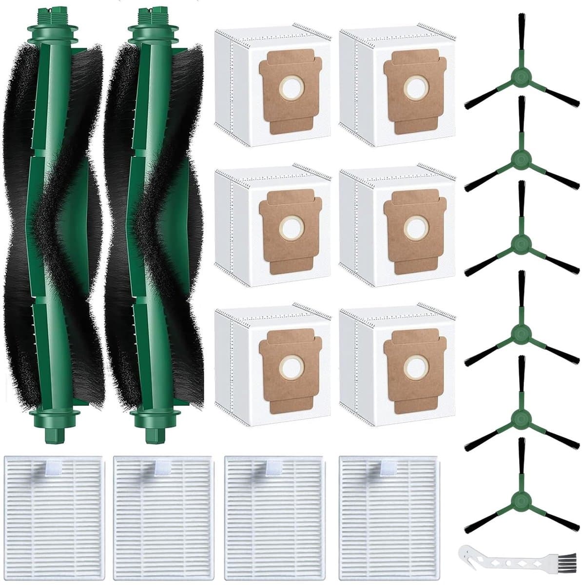 19 Vervangende accessoireset geschikt voor iRobot Roomba 104 Vac robotstofzuiger — afbeelding 1