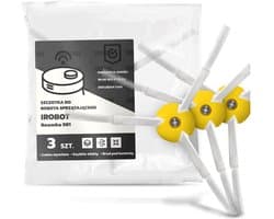 3x Zijborstel voor iRobot Roomba 981 Stofzuigerrobot