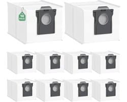 10 stuks - Reserveonderdeel accessoires - geschikt voor Dreame - X30 - X40 - S30 - E30 - X50 Pro stofzakken - 3,2 l reservezakken met grote inhoud