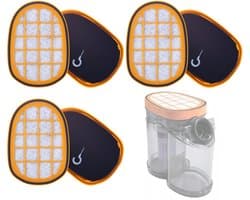 Rosfix Filter Vervanging Set - 3x Wasbaar Schuimfilter 3x Filter met Frame - Geschikt voor Philips
