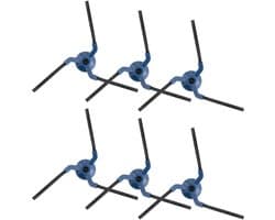 Omgoods - Vervangende Zijborstels voor Robotstofzuiger (6 Stuks)