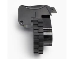 Vervangend Wiel - Robotstofzuiger Wiel - Stofzuigen Optimaliseren - Stille Werking - 10x5x5 cm - Zwart