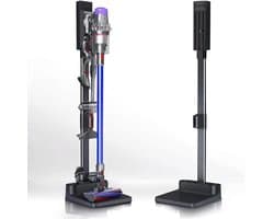 Allecto - Vrijstaande vacuümstandaard - Accessoires voor Dyson - Handig in huis - Ondersteuning voor stofzuiger - Ruimtebesparend - Geschikt voor V...
