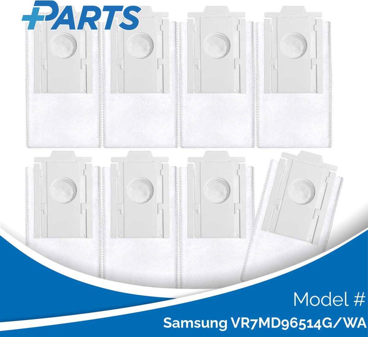 Samsung VR7MD96514G/WA Stofzakken (8 Stuks, Plus.Parts® alternatief voor VCA-RDB95) — afbeelding 1