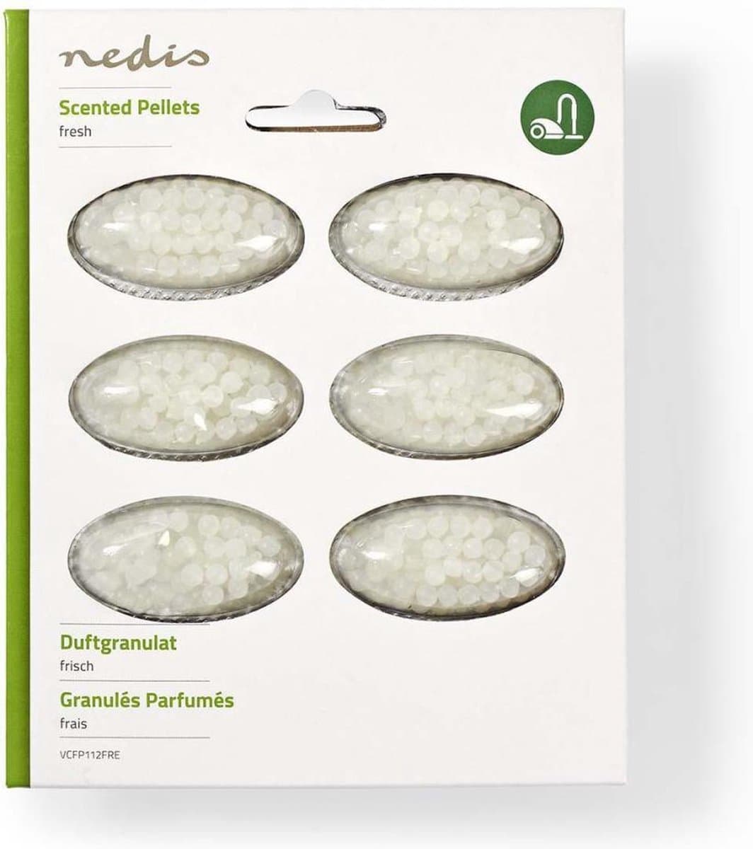Nedis Vcfp112Fre Geurparels Voor Stofzuiger Fris 6 Stuks — afbeelding 1