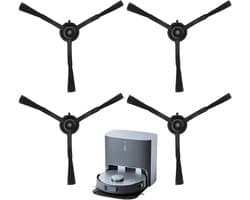 4 stuks serie accessoires zijborstel zijborstels voor Roborock S8 MaxV Ultra Q5 Max+ S8 Pro Ultra S7 MaxV Ultra, Qrevo - ShopVlot