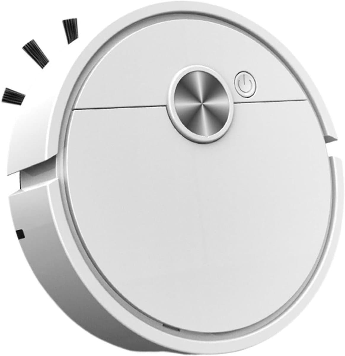 Mini Stofzuiger - Kruimelzuiger Bureau - Bureau Schoonhouden - Automatisch Veegt Zuigt - 27.5 cm Lengte - Wit — afbeelding 1