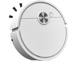 Mini Stofzuiger - Kruimelzuiger Bureau - Bureau Schoonhouden - Automatisch Veegt Zuigt - 27.5 cm Lengte - Wit