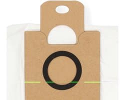 Nedis Stofzuigerzak - 5 Stuks - Synthetisch - Meest verkocht voor: Nedis WIFIVCL002CBK - Wit
