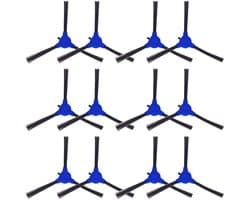 Geschikt voor eufy RoboVac 11S, RoboVac 15T, RoboVac 30, RoboVac 30C, RoboVac 15C, RoboVac 12, RoboVac 25C, RoboVac 35C robotstofzuigers zijborstels, vervangingsonderdelen, set van 12.