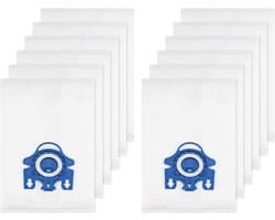 Stofzuigerzakken Geschikt Voor Miele GN - HyClean - Blauwe Flens - Geschikt Voor Miele Complete C2 C3 & Classic C1 - 5 Laags Microvezel - Voordeelverpakking - 10408410/9917730 10 stuks