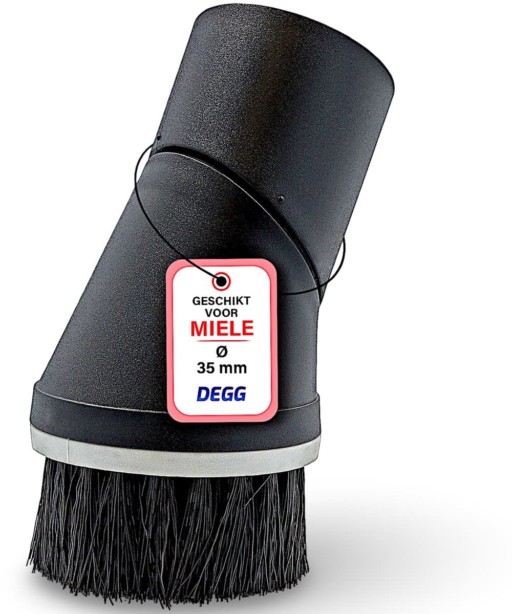 DEGG® - Stofzuiger Plumeau 35mm - Geschikt voor Miele - Opzetstuk Stofzuiger - Stofzuiger Mond - Opzetborstel - Plumeau Stofzuiger Mondstuk - Stofzuiger Hulpstuk - Plumeau Compact — afbeelding 1