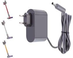 26.1V Oplader Geschikt voor Dyson V6 V7 V8 - Vervangende Oplader Geschikt voor Dyson - Universeel - Battery Charger - Stofzuigeradapter - Kabel 1,8 m - Voor Dyson Steelstofzuigers - Voor Animal Stofzuigers Netwerkadapter AC-Ad