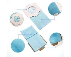 12 xStofzuigerzakken, Geschikt voor papieren filters, Geschikt voor Makita stofzuigeraccessoires, volautomatische oplaadbare handstofzuiger/dweilcombinatie.