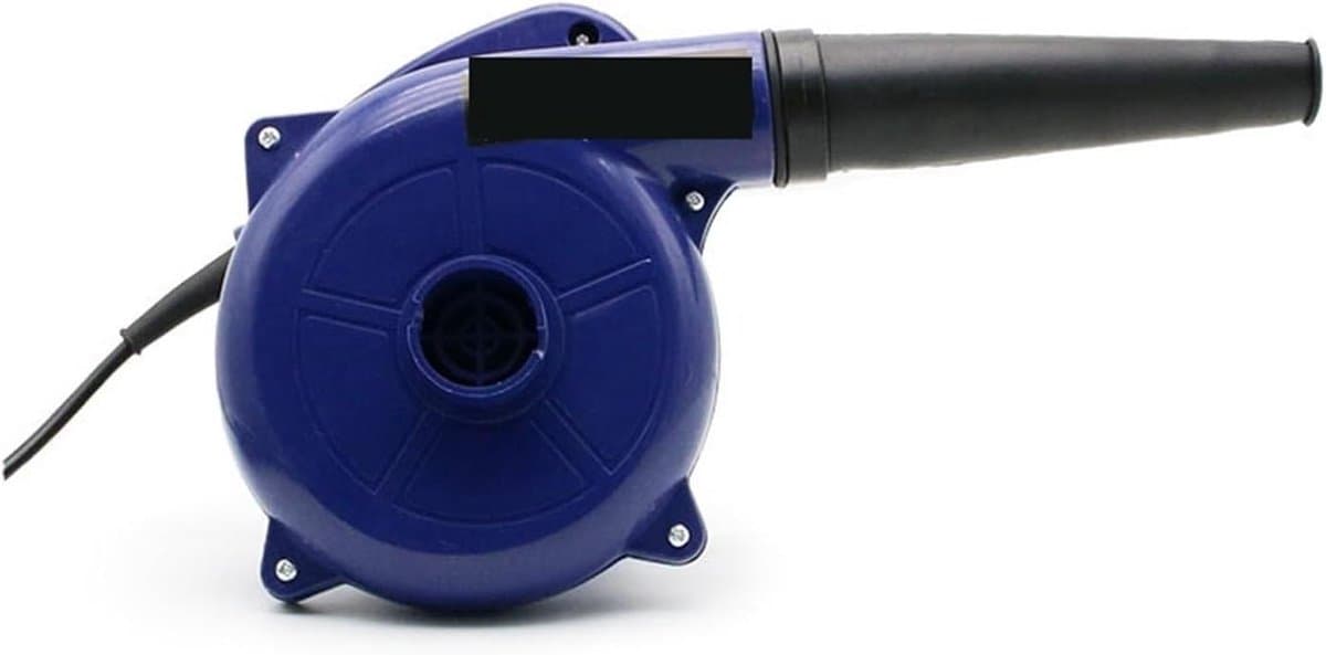 Elektrische Luchtblazer - Stofzuiger en blazer - Stof verwijderen - Dubbele functie - 600 W - Blauw zwart — afbeelding 1
