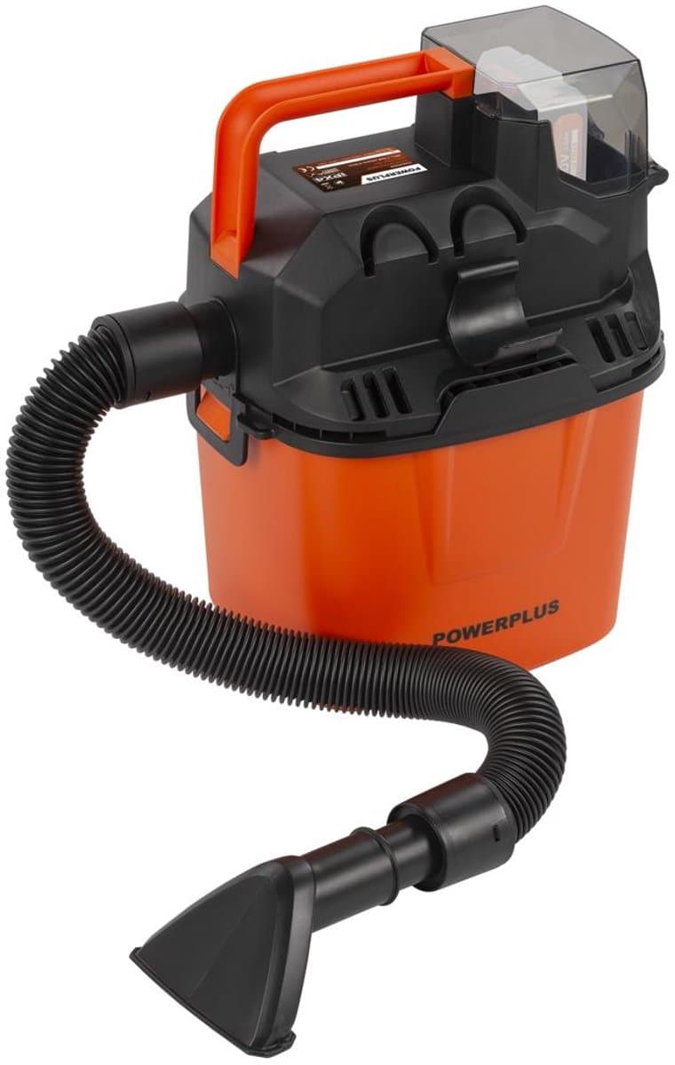 Powerplus Dual Power Stofzuiger POWDP6035 - nat/droog 20V met een 6L tank, excl. batterij en lader — afbeelding 1