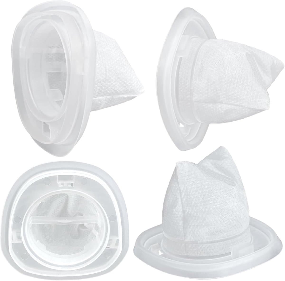 Vervangingsfilters voor de handmatige stofzuigers van de Geschikt voor Black and Decker Dustbuster HNVCF10,HNVC115, HNVC215 en HNVC220 series, set van 4. — afbeelding 1