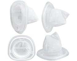 Vervangingsfilters voor de handmatige stofzuigers van de Geschikt voor Black and Decker Dustbuster HNVCF10,HNVC115, HNVC215 en HNVC220 series, set van 4.