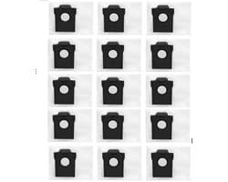 15 Stuks Stofzuigerzakken - Voor Dreame L20/X40/X50 Ultra Complete, L10s/L10/L40s/L10s Pro/L40/L50 Ultra - voor Mova E30/P50 Pro Ultra Stofzuiger - Stofzuigerzakken met Grote Capaciteit