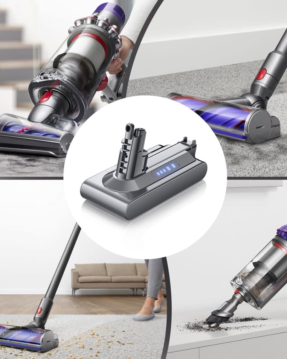 Classic - Batterij / Accu geschikt voor Dyson V10, 25,2Volt, 2500mAh, 63Wh — afbeelding 1