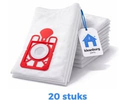 Kleanburg® - Stofzuigerzakken - Geschikt voor Numatic - Henry - Hetty - NVM 1CH - 20 stuks