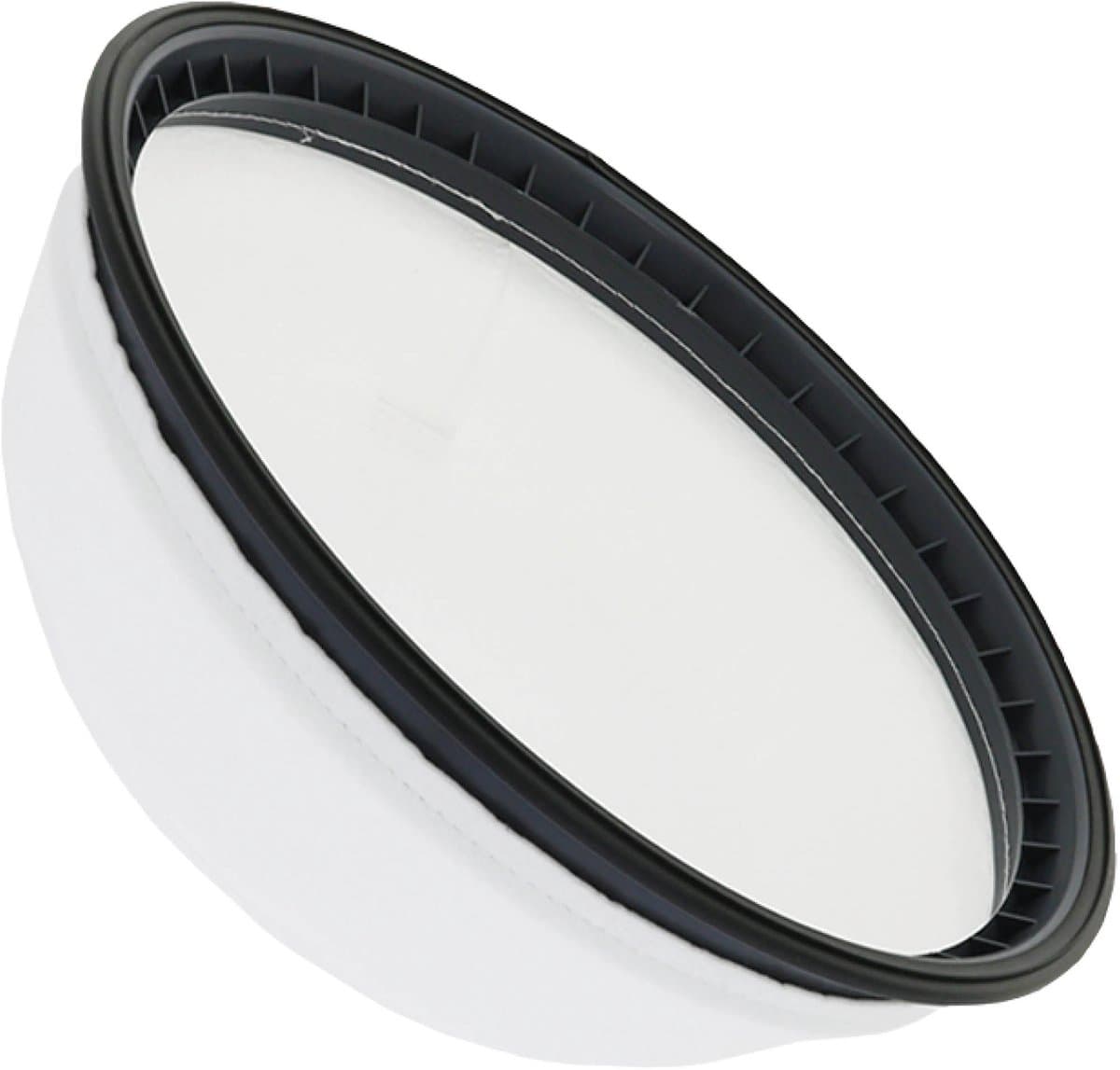 Multaparts® katoenen motorfilter met rand geschikt voor Nilfisk VP300 series | Alternatief voor origineel 1471432500 | ø 32 cm x 9,5 cm hoog — afbeelding 1
