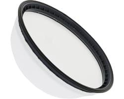 Multaparts® katoenen motorfilter met rand geschikt voor Nilfisk VP300 series | Alternatief voor origineel 1471432500 | ø 32 cm x 9,5 cm hoog