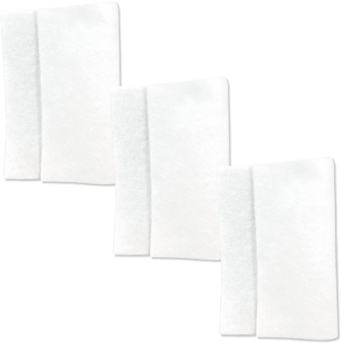 Stofzuiger microfilter -zelf op maat te knippen- | Set van 3 stuks | Afmetingen: 25 x 20 cm | Multaparts® huismerk — afbeelding 1