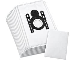 Fixem Stofzuigerzakken geschikt voor Bosch/Siemens 577549, 00577549 - D/E/F/G/H, G-ALL, GXXL - Alpha en Activa series - Pro Parguet - Powermax - Freee - 10 Stuks + 1 Micro filter