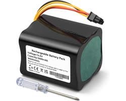 ANTIEE Batterij met 5600 mAh vervanging voor Vorwerk VR200 Vacuum Cleaner, draadloze stofzuiger Total Clean accu 14,4 V - ShopVlot