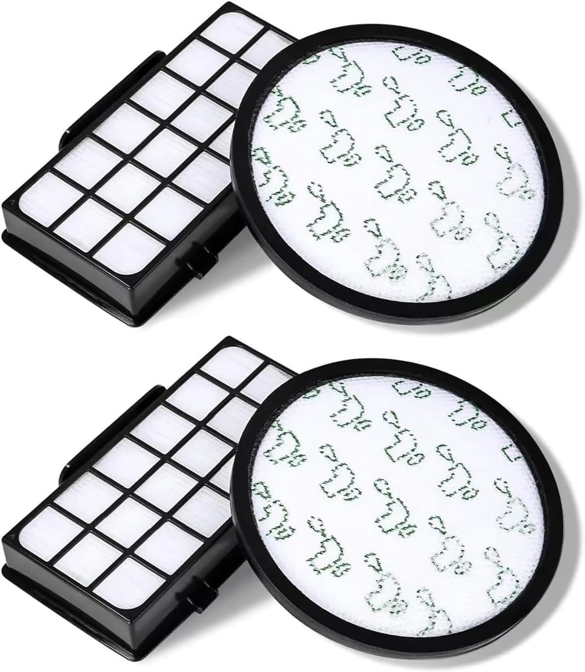 Set van 2 vervangende filters - geschikt voor Rowenta RO7611/RO7634/ZR903701 – vervangt originele onderdelen — afbeelding 1