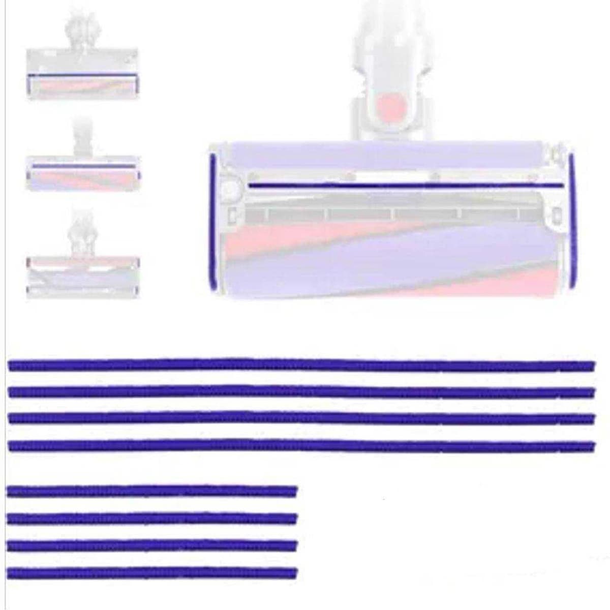 Geschikt voor Zachte pluche strips voor V6- en V7-stofzuigers. — afbeelding 1