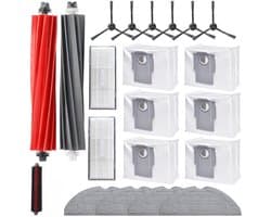 Accessoireset Voor Roborock S8 Pro Ultra, 6 Stofzakken, 2 Hoofdborstels, 6 Zijborstels, 2 Filters, 4 Dweildoeken, 1 Hoofdborstel, Reserveonderdelen Voor Robotstofzuigers, Accessoires