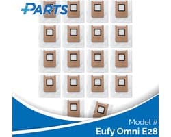 Eufy Omni E28 Stofzakken (18 Stuks, Plus.Parts® alternatief voor T29YQA20)