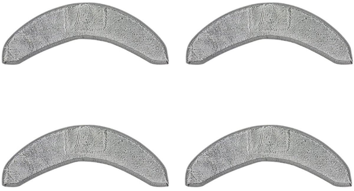 4 Stuks Wasbare Natte Dweilpads geschikt voor iRobot Roomba Combo j7+ en Combo j9 + - Stofzuiger onderhoud en reinigings accessoires — afbeelding 1