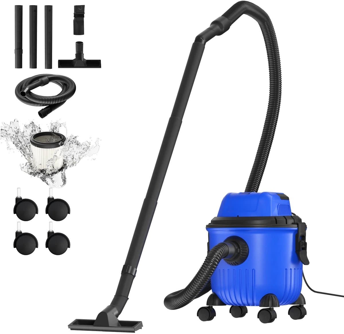 Waterzuiger - Nat droog zuiger - 15L - 4800W — afbeelding 1