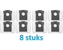 8 x stofzuigerzak voor de robot Dreame X30 - X40 - L10s ultra pro heat - X50 - Grote capaciteit tot 3L - beste kwaliteit vervangingen - voor Dreame L10s pro Ultra/L10s Pro Ultra Heat/X40 Ultra E12/L40 Ultra/L10s Ultra Gen2 - stofzuigerzakken