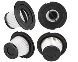 BukkitBow - Set van 4 HEPA Filter Geschikt voor H.Koenig UP600 & UP810 - Vervangingsonderdeel voor Draadloze Stofzuiger - Power Clean Accessoire - 4 Stuks