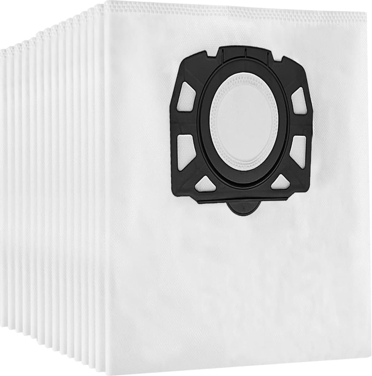 15 reservezakken geschikt voor stofzuiger Karcher WD3 WD2 Plus KWD1 KWD2 KWD3 MV3 KWD3 vervangt onderdelen 2.863-314.0 en 6.959-130.0 — afbeelding 1