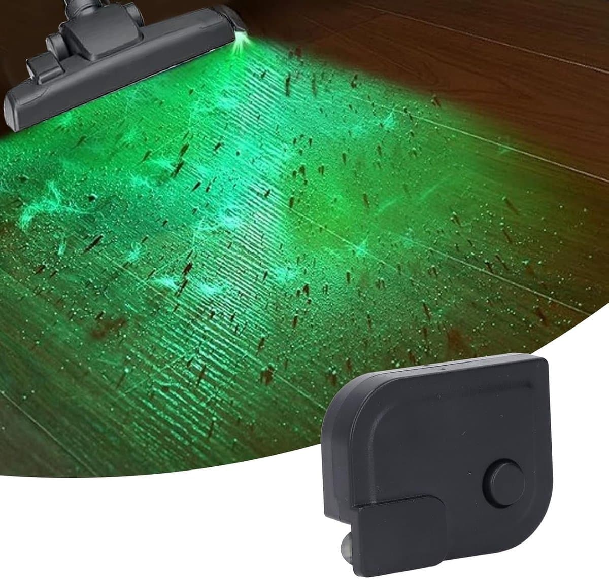 Rechargeable Vacuum Cleaner Dust Display Light, Green Light Attachment, Reveal Pet Hair Dog Cat Hair, Upgrade Vacuum - ShopVlot — afbeelding 1