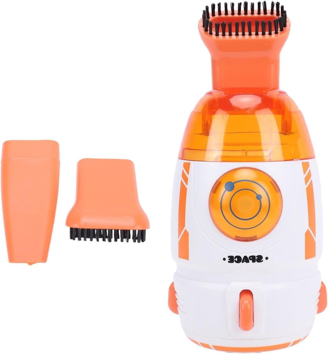 Mini Desktop Stofzuiger - Kleine Stofzuiger Bureau - Bureau Schoonhouden - 600 Pa Zuigkracht - 13.5 cm - Oranje — afbeelding 1