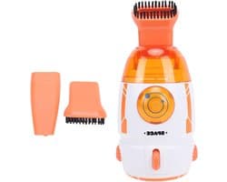Mini Desktop Stofzuiger - Kleine Stofzuiger Bureau - Bureau Schoonhouden - 600 Pa Zuigkracht - 13.5 cm - Oranje