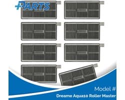 Dreame Aqua10 Roller Master Filters (8 Stuks, Plus.Parts® alternatief voor 20010100001863)